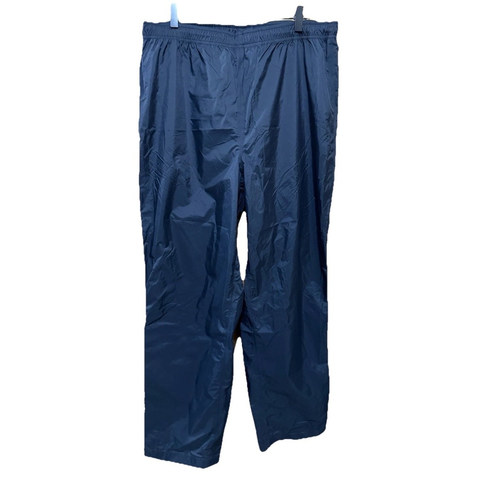 L.L.Bean Men's XL Reg Trail Model‎ Waterproof Rain Pants Black Gorpcore